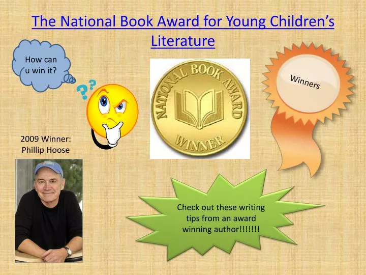 the national book award for young children s literature