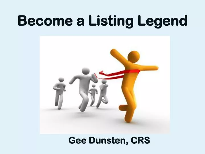 become a listing legend