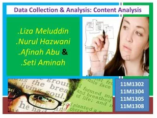Data Collection &amp; Analysis: Content Analysis