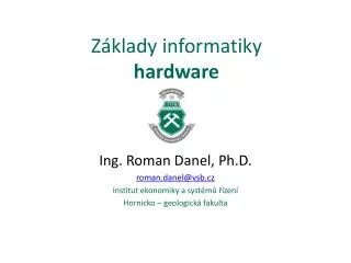z klady informatiky hardware