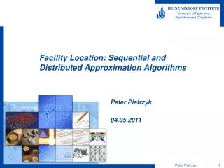 Facility Location: Sequential and Distributed Approximation Algorithms