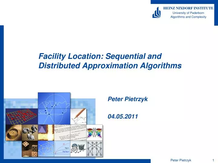facility location sequential and distributed approximation algorithms
