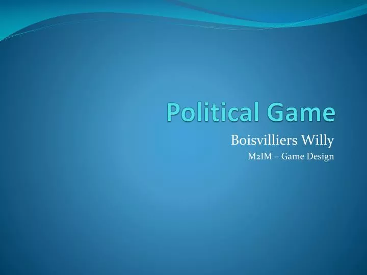 political game