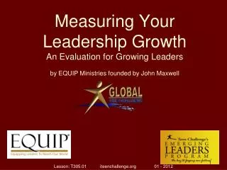 Measuring Your Leadership Growth An Evaluation for Growing Leaders