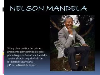 nelson mandela