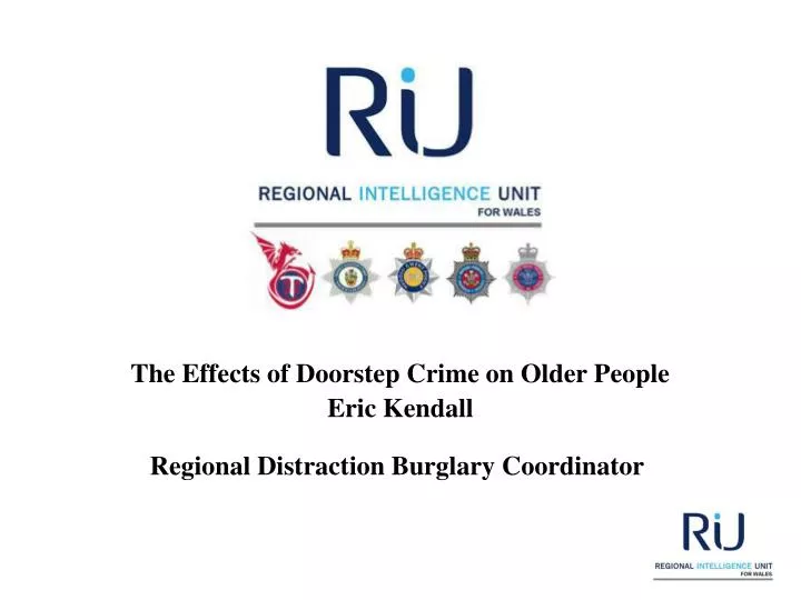 the effects of doorstep crime on older people