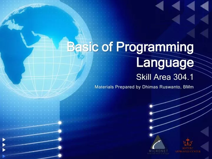 basic of programming language
