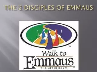 the 2 disciples of emmaus