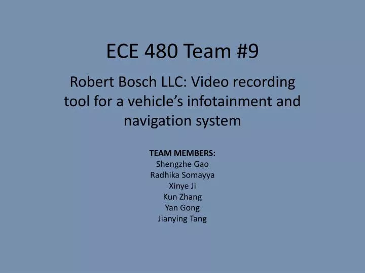 ece 480 team 9