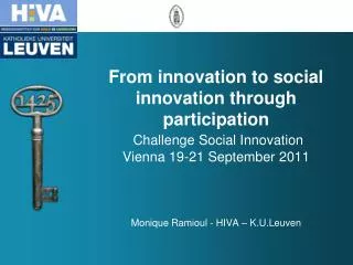 1. Innovation challenges in industry