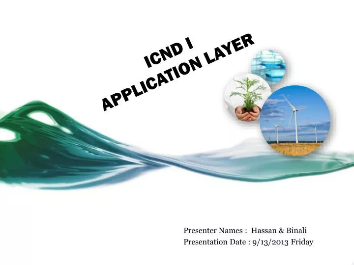 icnd i application layer