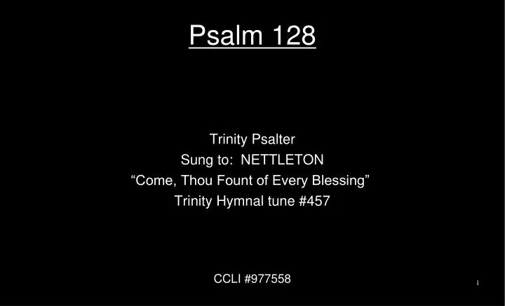 psalm 128