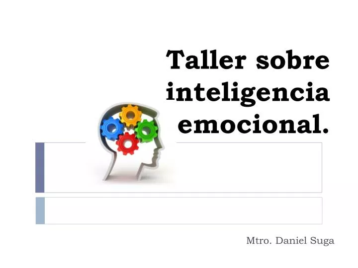taller sobre inteligencia emocional