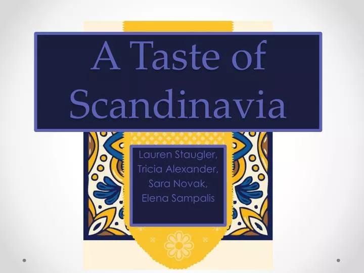 a taste of scandinavia