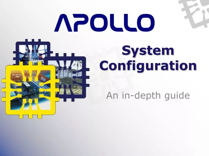 system configuration