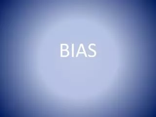 BIAS