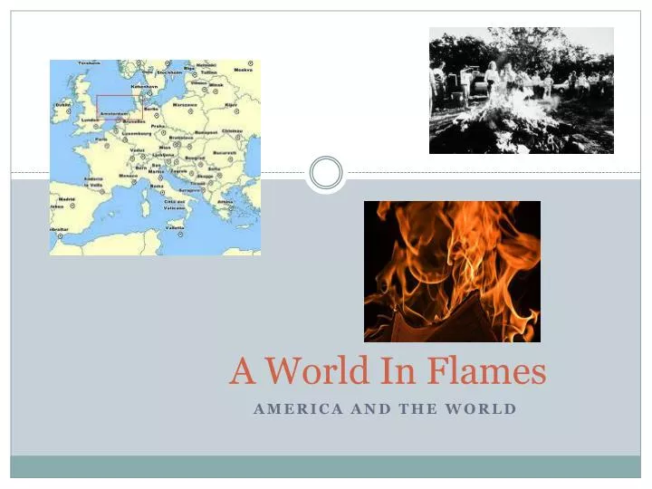 a world in flames