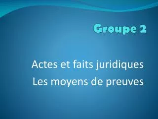 groupe 2