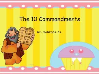 The 10 Commandments