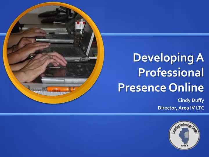developing a professional presence online