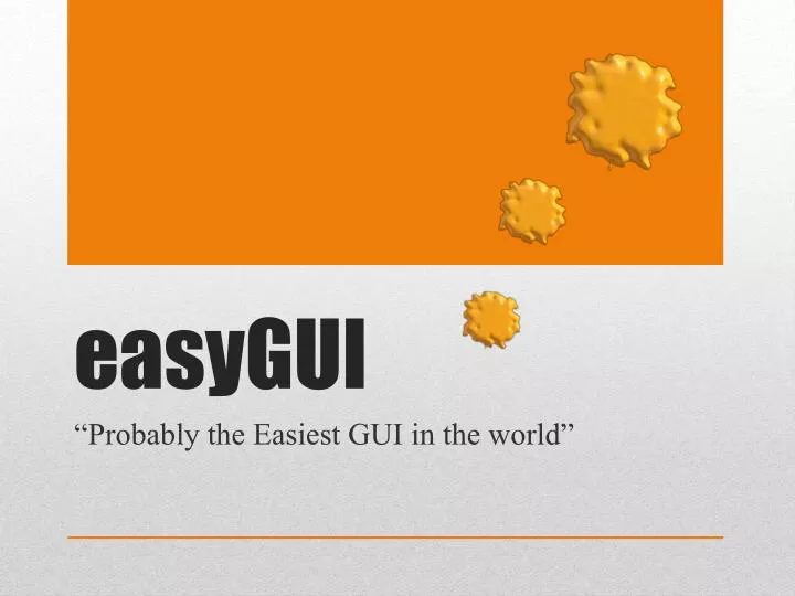 easygui