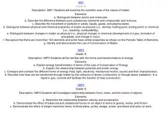 S8P1 Grade: 8