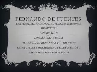 fernando de fuentes