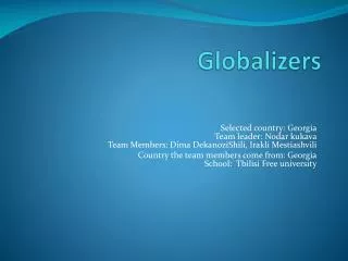 Globalizers