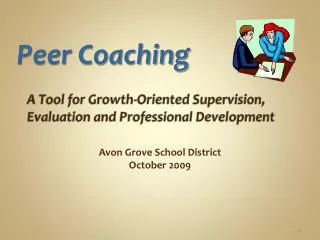 A Tool for Growth-Oriented Supervision, Evaluation and Professional Development