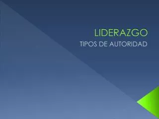 liderazgo