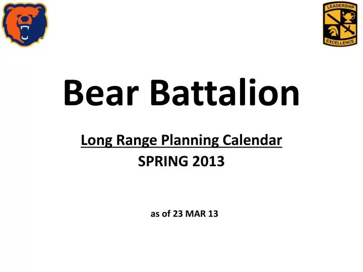 bear battalion