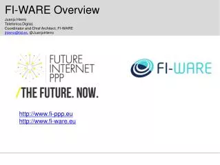 FI- WARE Overview