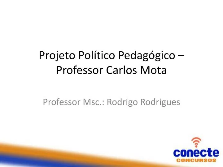 projeto pol tico pedag gico professor carlos mota