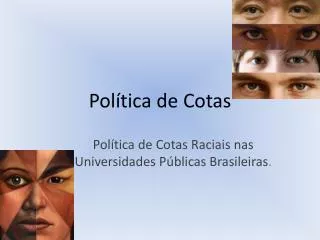 pol tica de cotas