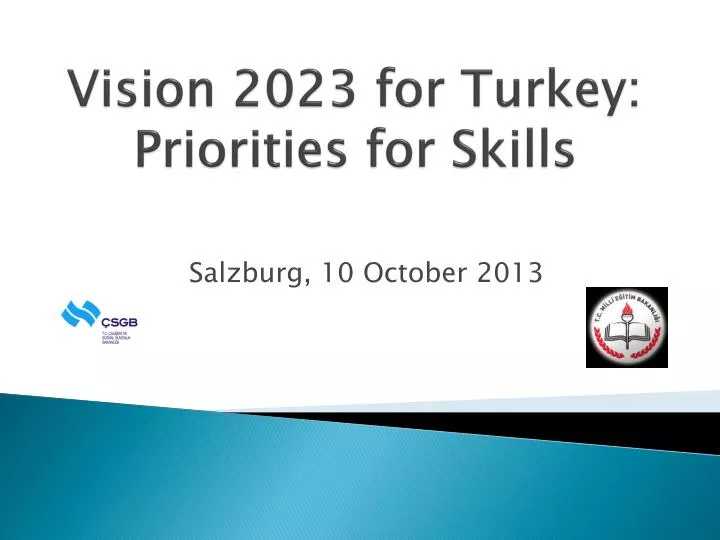 vision 2023 for turkey priorities for s kills