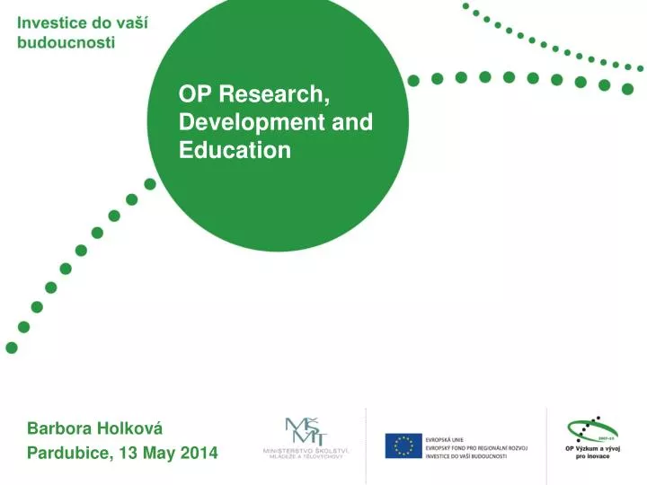 op research development and education