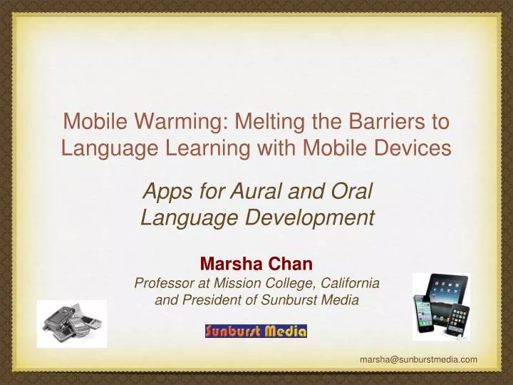 mobile warming melting the barriers to language learning with mobile devices