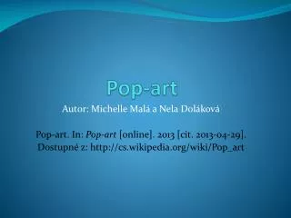 pop art