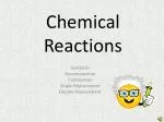 Chemical Reactions - slide 1