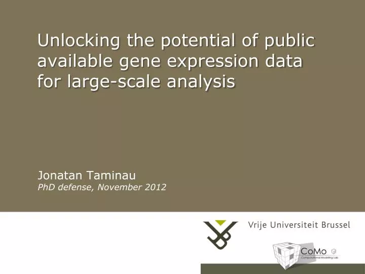 unlocking the potential of public available gene expression data for large scale analysis
