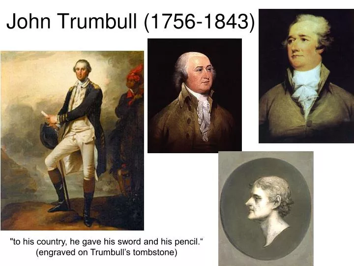 john trumbull 1756 1843