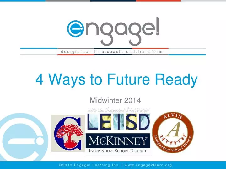 4 ways to future ready