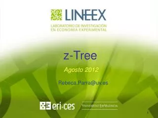 z- Tree Agosto 2012