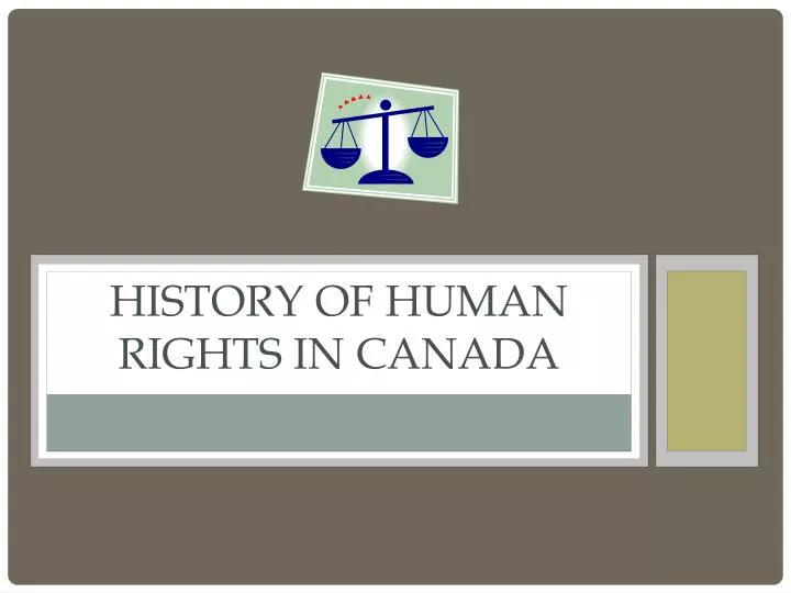 history of human rights in canada