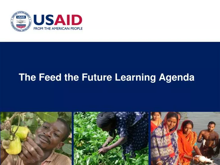 the feed the future learning agenda
