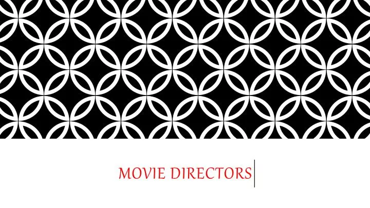 movie directors