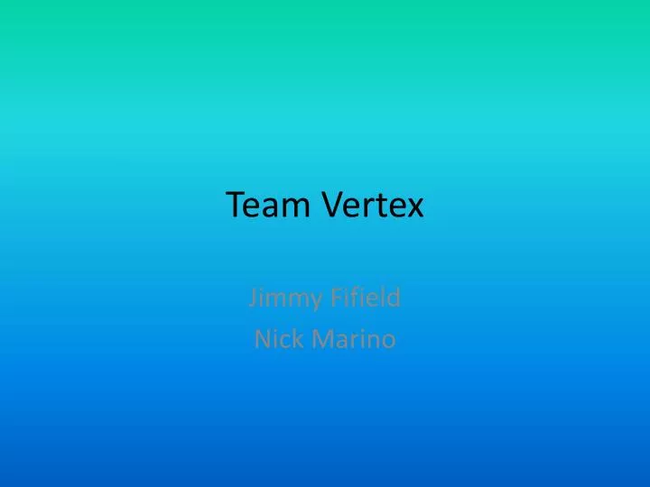 team vertex