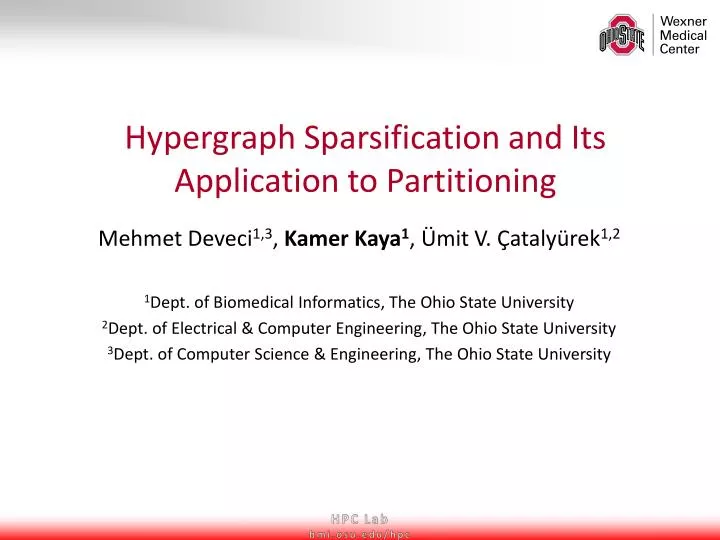 hypergraph sparsification and its application to partitioning