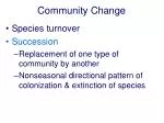Community Change - slide 1