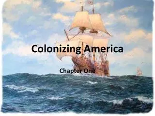 Colonizing America